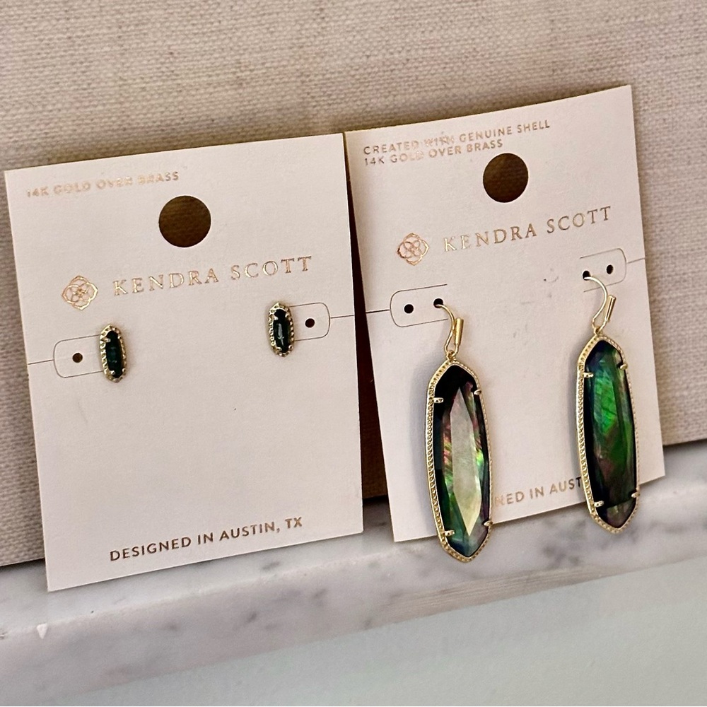Exquisite Kendra Scott Earring Set - Pendants & Studs #NWT